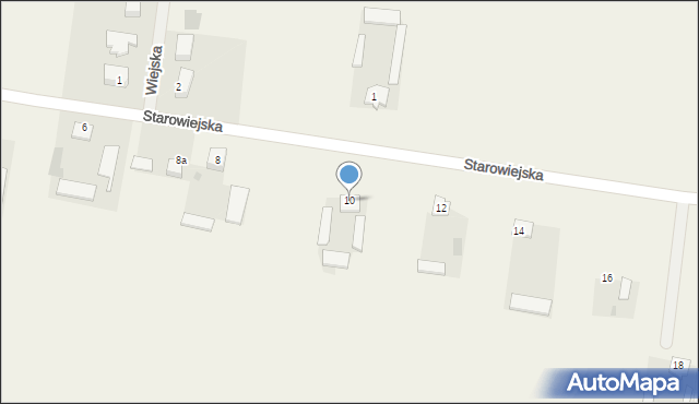 Lelice, Starowiejska, 10, mapa Lelice