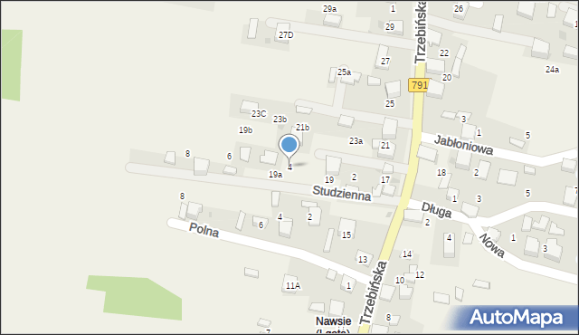 Lgota, Studzienna, 4, mapa Lgota