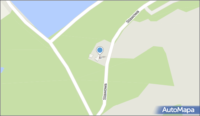 Libiąż, Stawowa, 30, mapa Libiąż