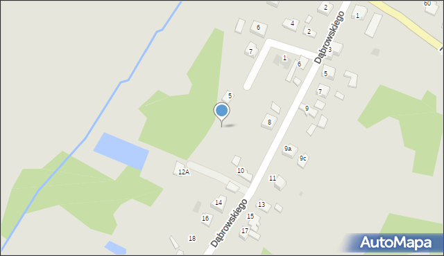 Libiąż, Stolarska, 3, mapa Libiąż