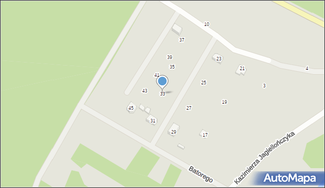 Lidzbark, Stefana Batorego, 33, mapa Lidzbark