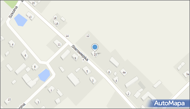 Liniewo, Starowiejska, 10, mapa Liniewo