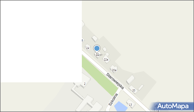 Liniewo, Starowiejska, 24A, mapa Liniewo