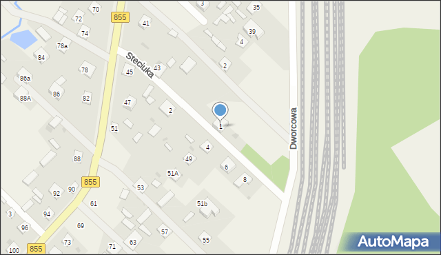 Lipa, Steciuka Mariana, 1, mapa Lipa