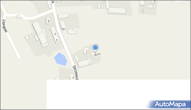 Lipie Góry, Strzelecka, 2b, mapa Lipie Góry