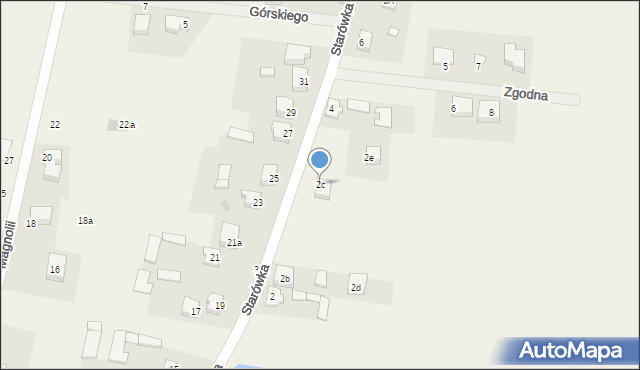 Lipówki, Starówka, 2c, mapa Lipówki