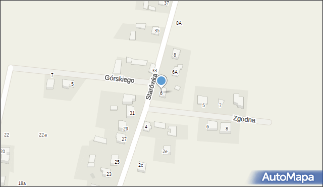Lipówki, Starówka, 6, mapa Lipówki