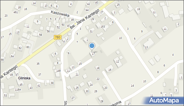 Liszki, Studzienki, 19, mapa Liszki