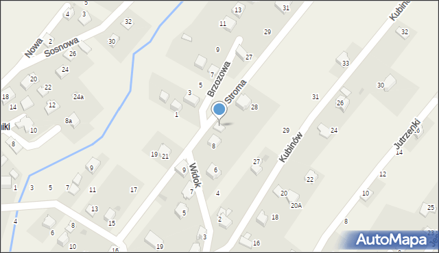 Łodygowice, Stroma, 24, mapa Łodygowice