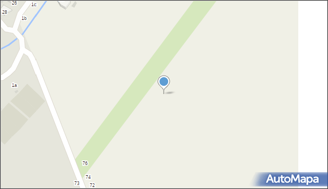 Łomianki Dolne, Strumykowa, 74g, mapa Łomianki Dolne