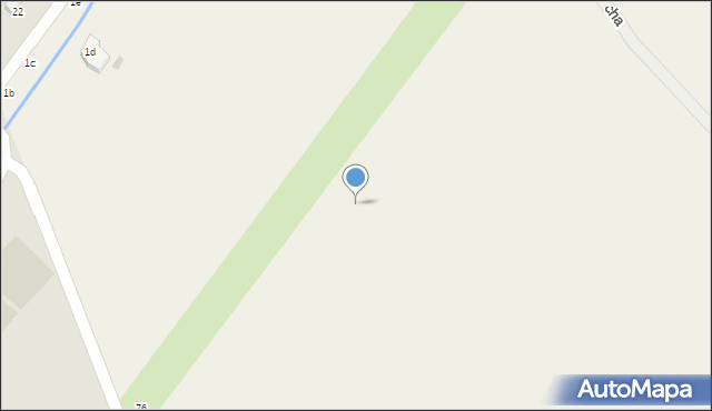 Łomianki Dolne, Strumykowa, 74j, mapa Łomianki Dolne