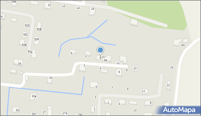 Lubań, Strumykowa, 9, mapa Lubań