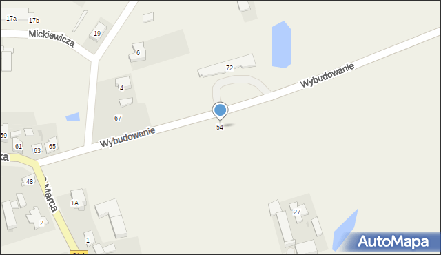 Lubichowo, Starogardzka, 54, mapa Lubichowo