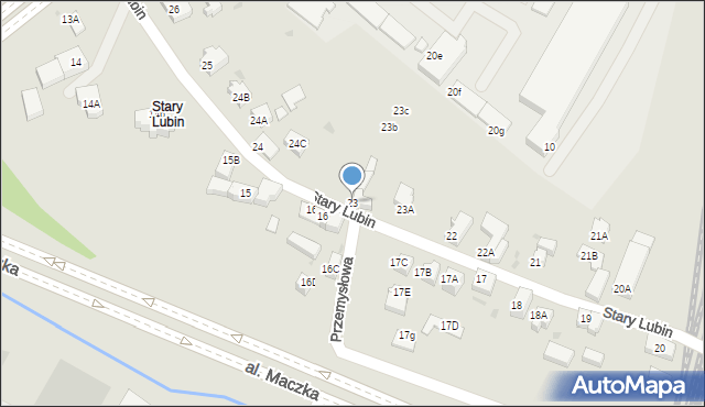 Lubin, Stary Lubin, 23, mapa Lubin