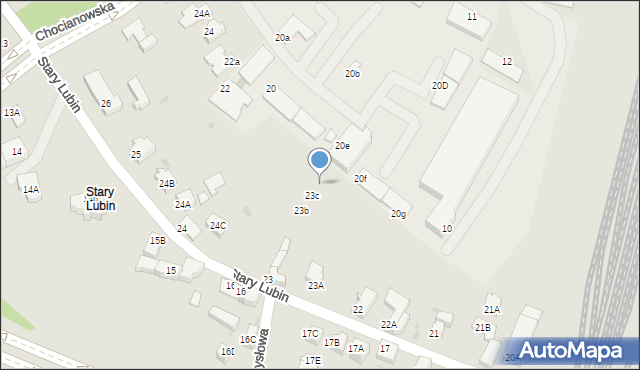 Lubin, Stary Lubin, 23d, mapa Lubin