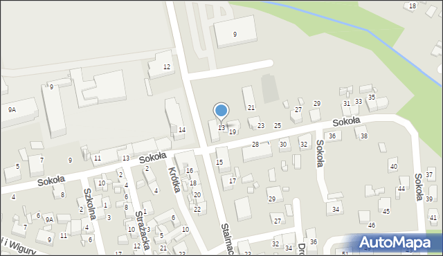 Lubliniec, Stalmacha, 13, mapa Lubliniec
