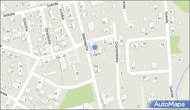 Lubliniec, Stalmacha, 23a, mapa Lubliniec