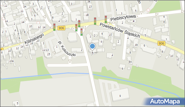 Lubliniec, Stalmacha, 5, mapa Lubliniec