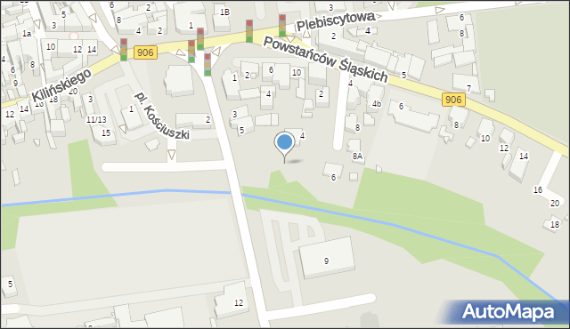 Lubliniec, Stalmacha, 7, mapa Lubliniec