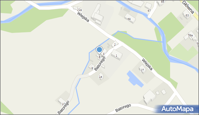 Ludwikowice Kłodzkie, Stefana Batorego, 6, mapa Ludwikowice Kłodzkie