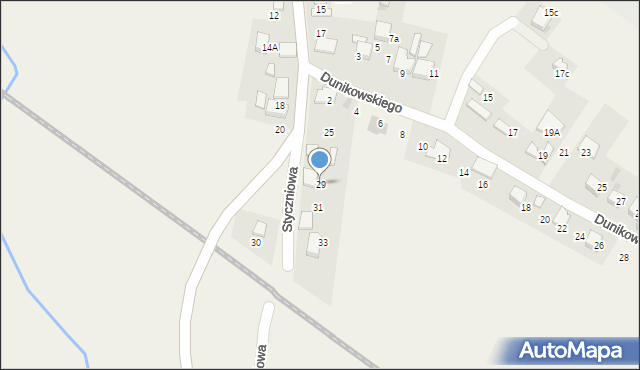 Luszowice, Styczniowa, 29, mapa Luszowice