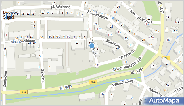 Lwówek Śląski, Stogryna, 4, mapa Lwówek Śląski