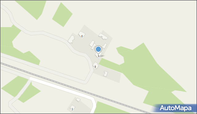 Majdan Królewski, Stawek, 7, mapa Majdan Królewski