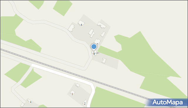 Majdan Królewski, Stawek, 8, mapa Majdan Królewski