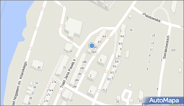 Malbork, Stare Miasto, 4/1, mapa Malborka