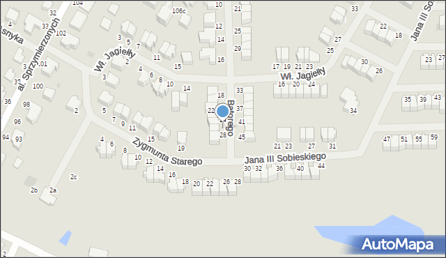 Malbork, Stefana Batorego, 26, mapa Malborka