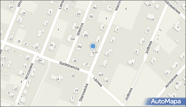 Marcinkowice, Stanowicka, 3, mapa Marcinkowice