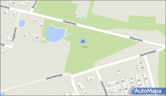 Marki, Stawowa, 30c, mapa Marki