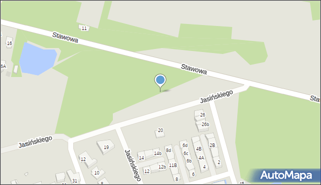 Marki, Stawowa, 38d, mapa Marki
