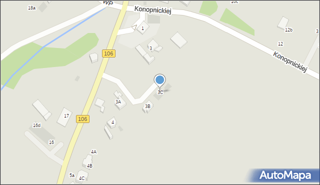 Maszewo, Stargardzka, 3C, mapa Maszewo