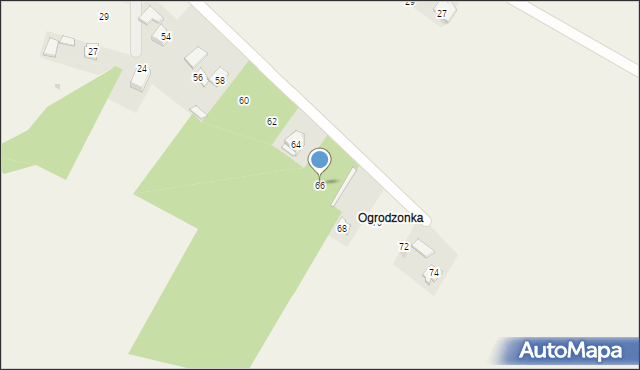 Maszków, Starowiejska, 66, mapa Maszków