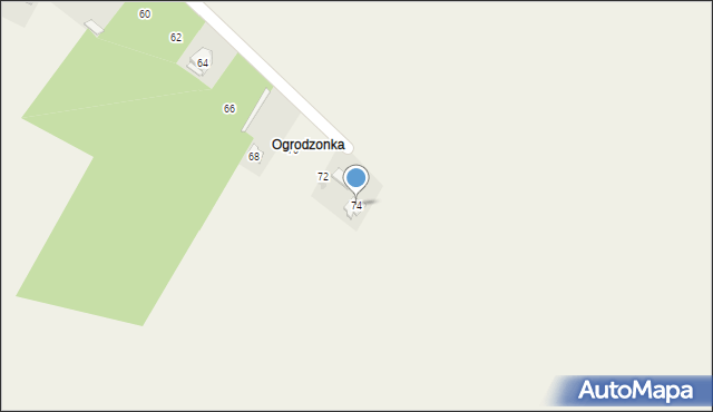 Maszków, Starowiejska, 74, mapa Maszków
