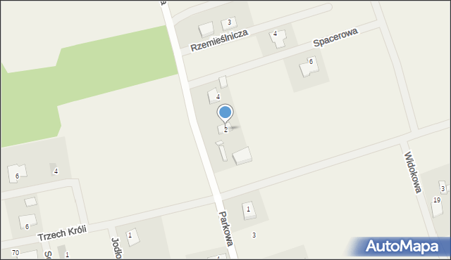 Międzybłocie, Starowiejska, 2, mapa Międzybłocie