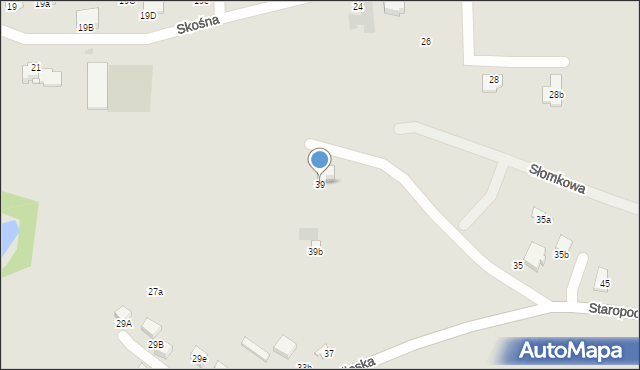 Mikołów, Staropodleska, 39, mapa Mikołów