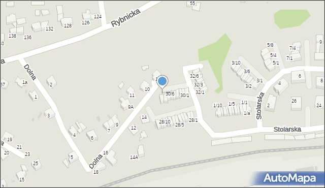Mikołów, Stolarska, 30/9, mapa Mikołów
