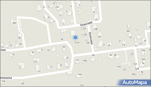 Mikołów, Strażacka, 73, mapa Mikołów