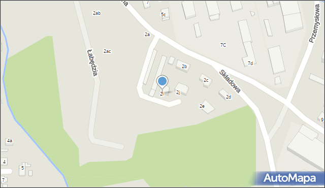 Milicz, Stawna, 2k, mapa Milicz