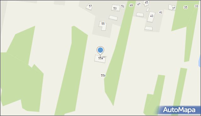 Mokre, Strzelców Kresowych, 55a, mapa Mokre