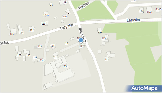 Mysłowice, Storczyków, 19, mapa Mysłowice