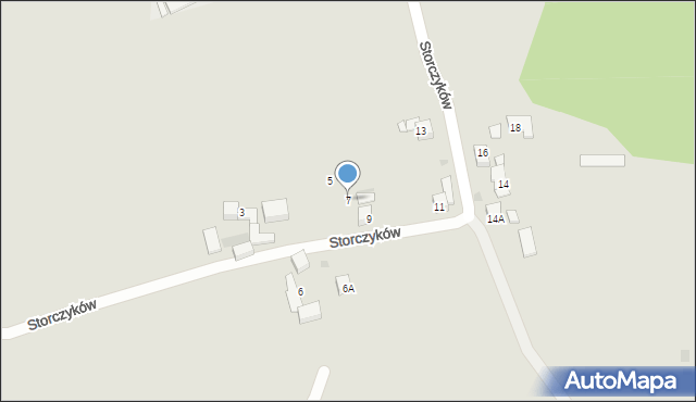 Mysłowice, Storczyków, 7, mapa Mysłowice
