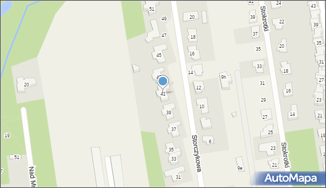 Nadarzyn, Storczykowa, 41, mapa Nadarzyn