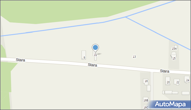 Nadma, Stara, 11, mapa Nadma