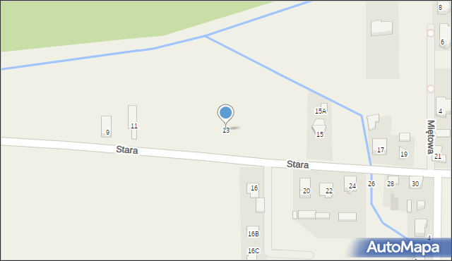 Nadma, Stara, 13, mapa Nadma