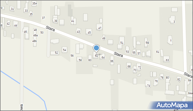 Nadma, Stara, 62, mapa Nadma