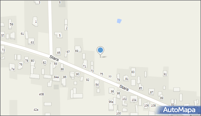 Nadma, Stara, 75b, mapa Nadma