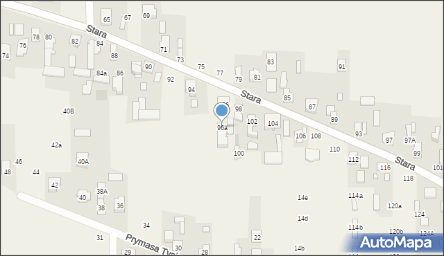 Nadma, Stara, 96a, mapa Nadma